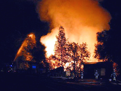 Brand Raudaschlmühle - Lenzing Holzindustrie