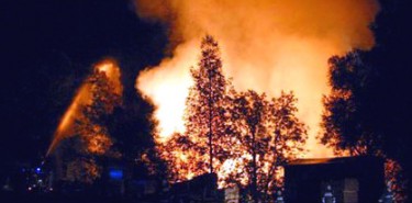 Brand Raudaschlmühle - Lenzing Holzindustrie