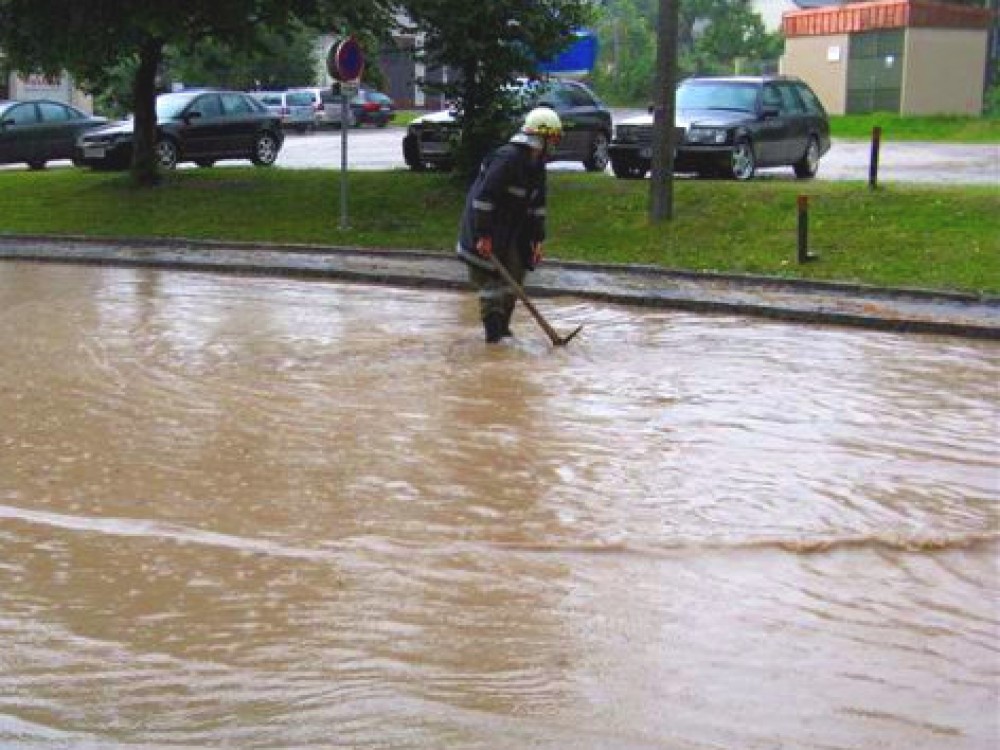 Mehrere Hochwassereinsätze