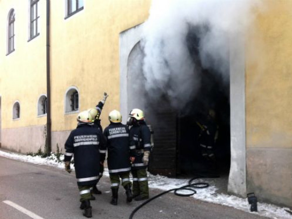 Brand im Gasthof Frickh