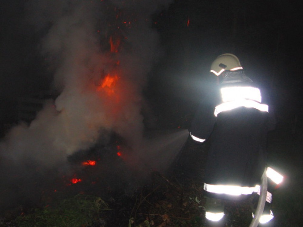 Alarmierung wegen Lagerfeuer