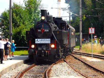 Dampflok füllen, Bahnhof Kammer