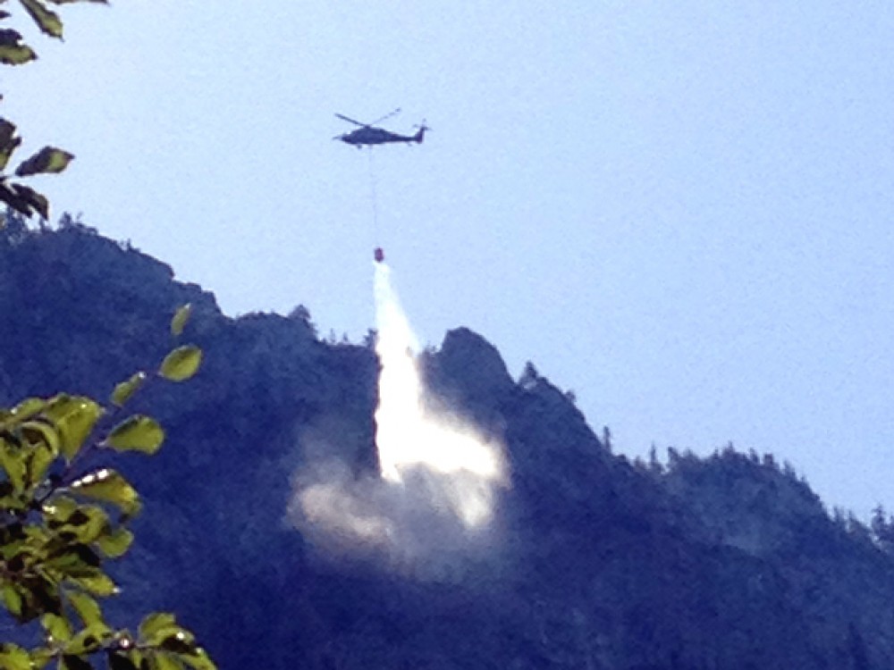 Waldbrand Fortsetzung Löscharbeiten