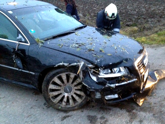 Fahrzeugbergung nach Verkehrsunfall