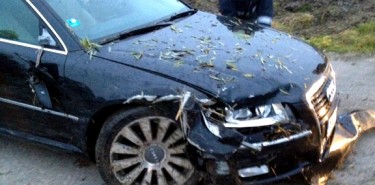 Fahrzeugbergung nach Verkehrsunfall