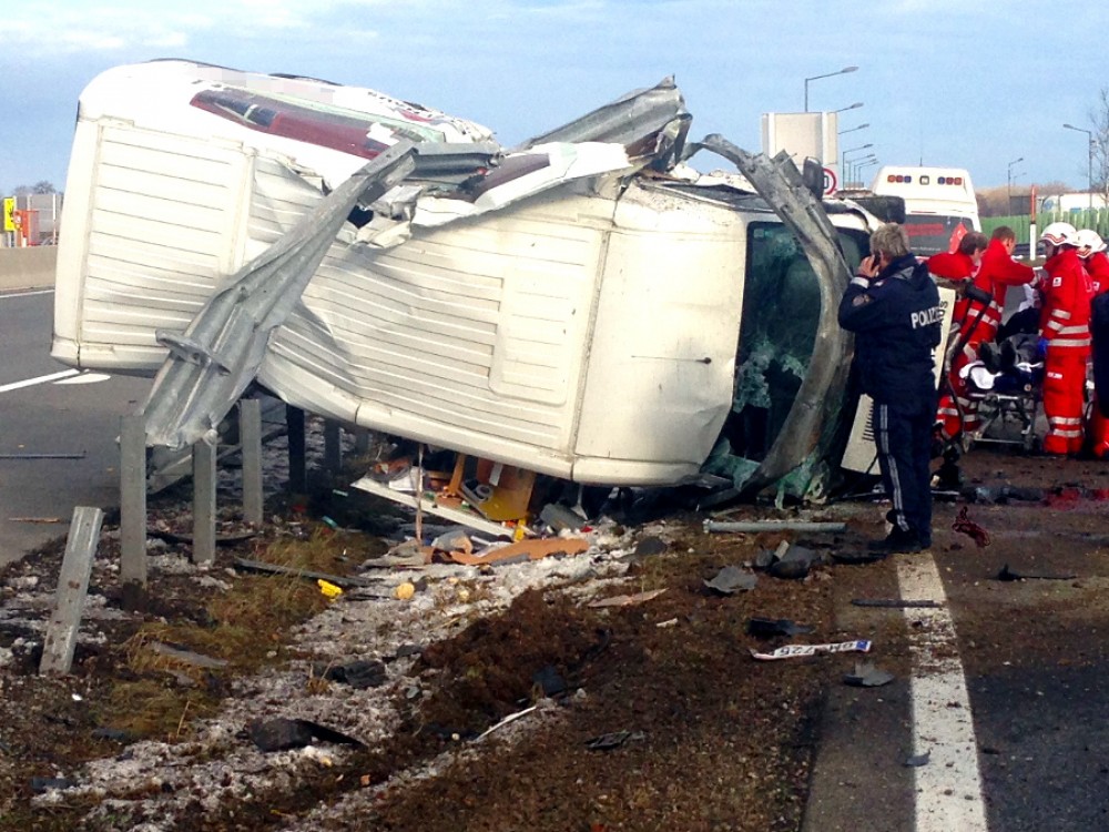 Verkehrsunfall auf der A1 