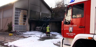 Brand gewerbliches Objekt 
