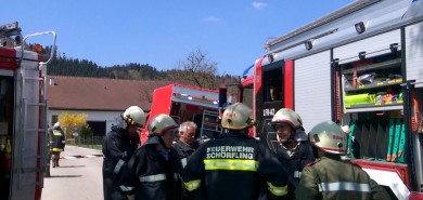 Brand landwirtschaftliches Objekt