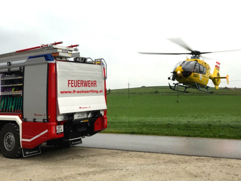 Personenrettung nach Arbeitsunfall