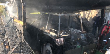 Brand Wohnhaus