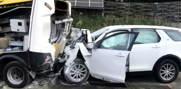 Schwerer Verkehrsunfall auf der A1