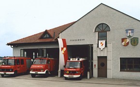 Das Feuerwehrdepot der Feuerwehr Schörfling