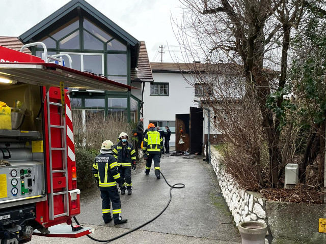 Brand in Garagage