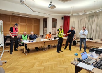 Katastrophen-Übung Schörfling