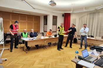 Katastrophen-Übung Schörfling
