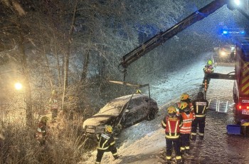 Verkehrsunfall auf der Umfahrungsstraße