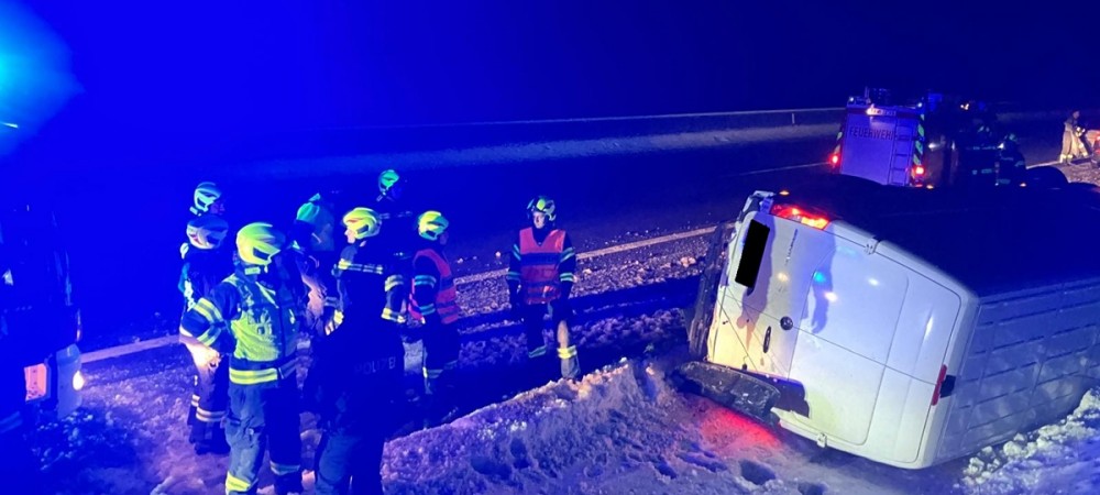 Personenrettung auf der A1 Westautobahn
