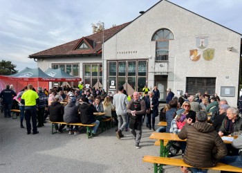 Schnitz’l-Heuriger beim Schörflinger Galluskirtag