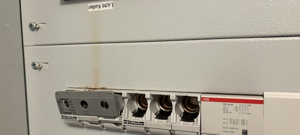 Elektro-Verteilerbrand in Oberhehenfeld