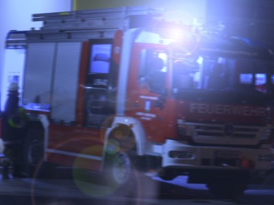 Brandverdacht Gewerbepark