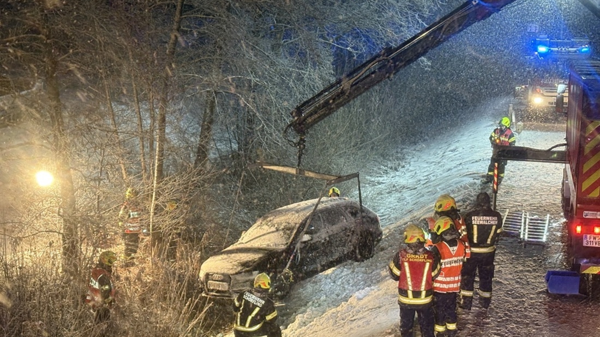 Verkehrsunfall auf der Umfahrungsstraße