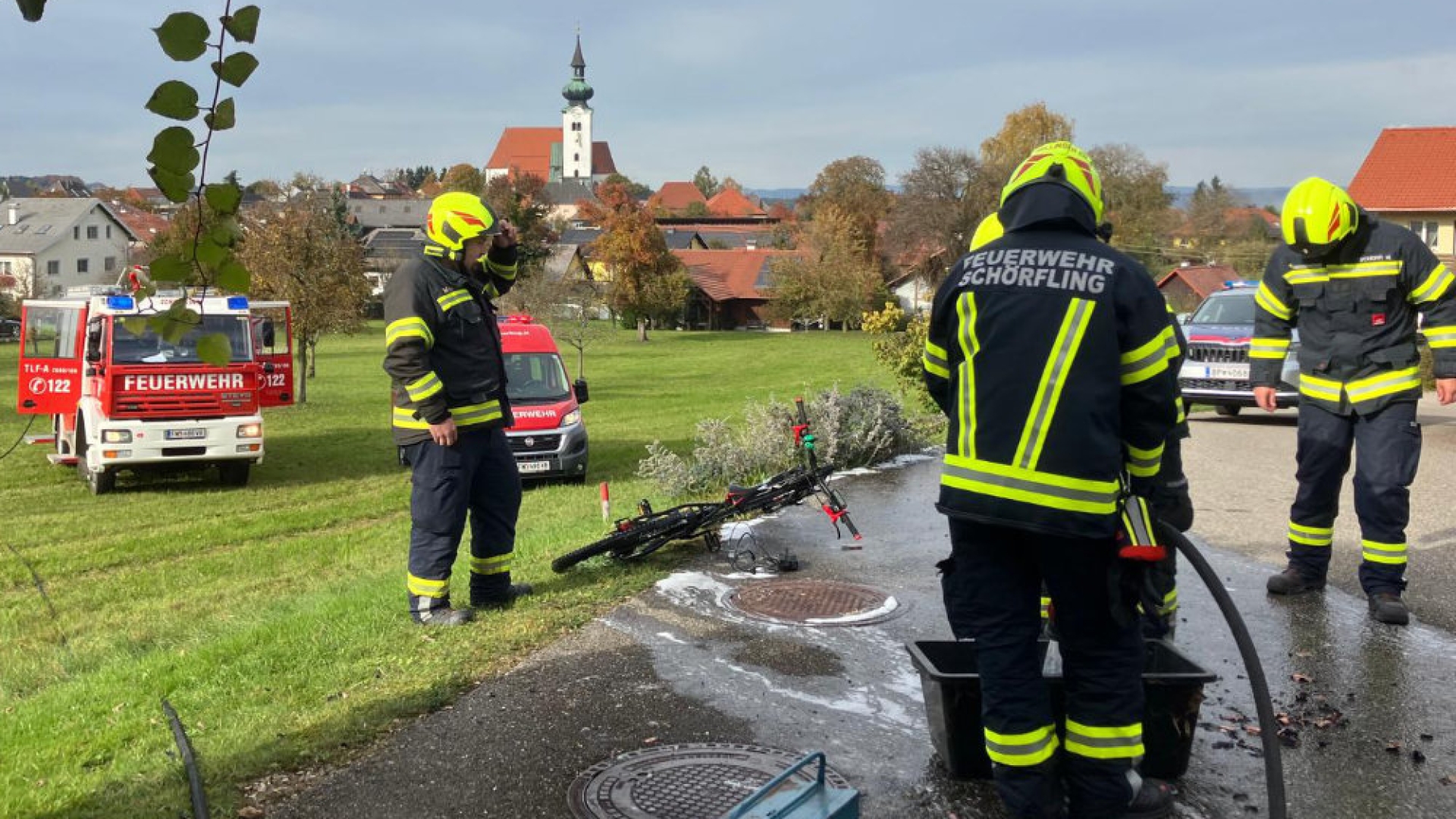 Rauchentwicklung bei E-Bike-Ladung