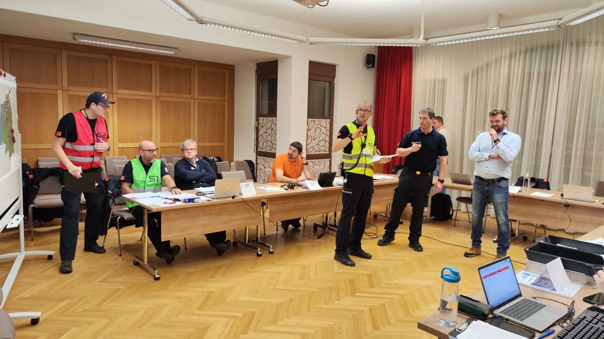 Katastrophen-Übung Schörfling