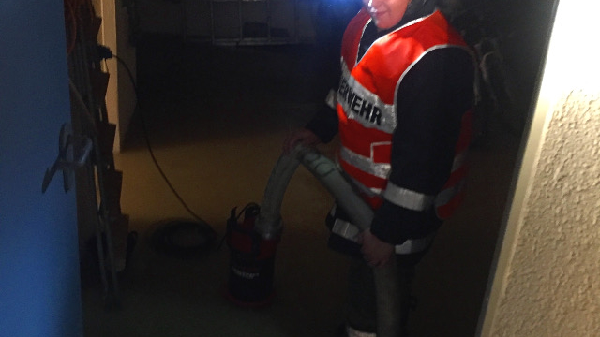 Zahlreiche Hochwassereinsätze nach Unwetter