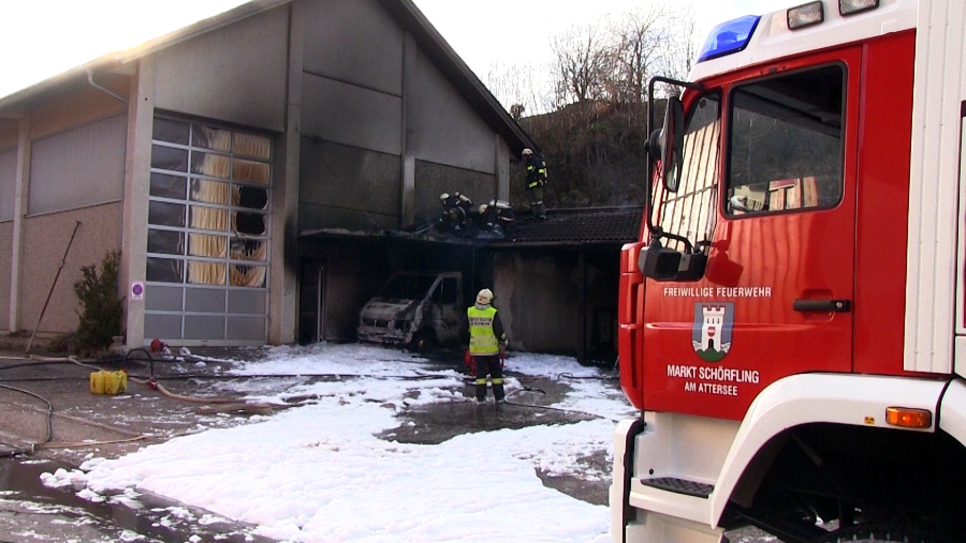 Brand gewerbliches Objekt 