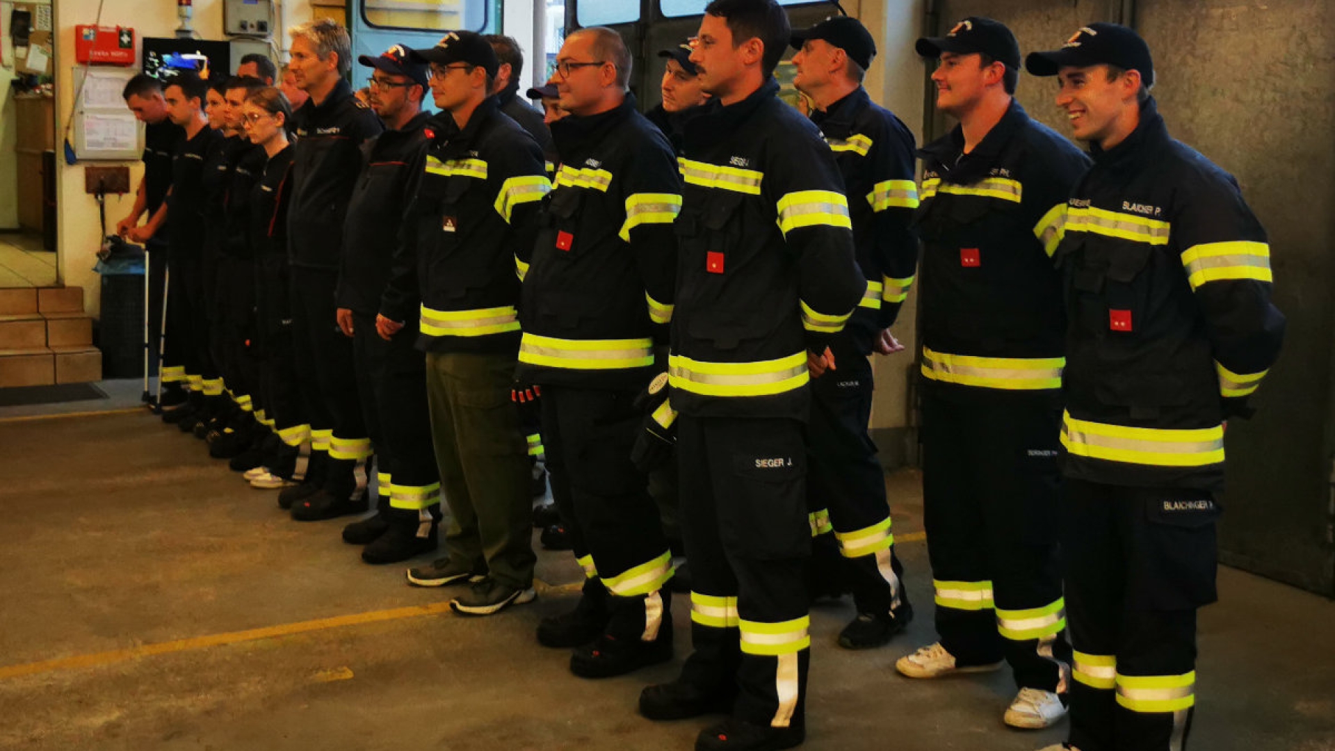 Erfolgreicher Abschluß der Truppführer - Prüfung