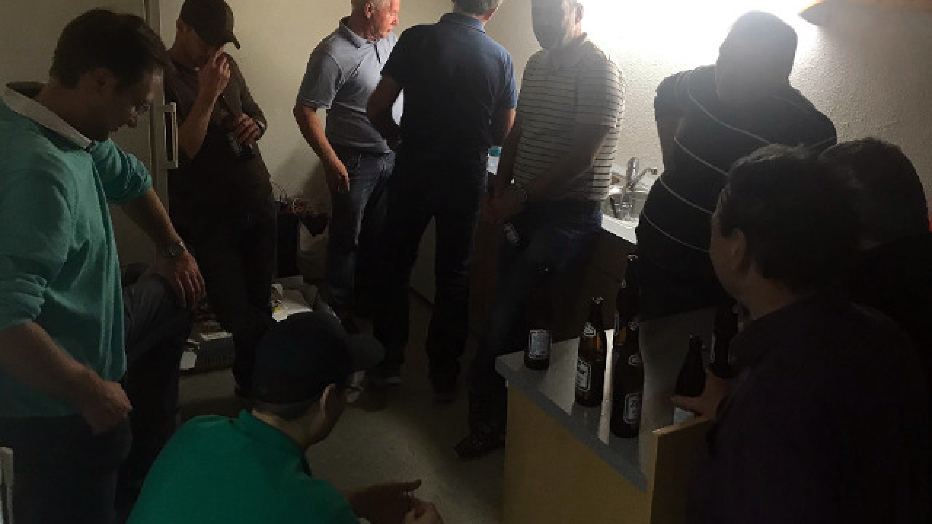 Geburtstagsfeier Gusti Mayer, Roland Mayer, Heli Fisch