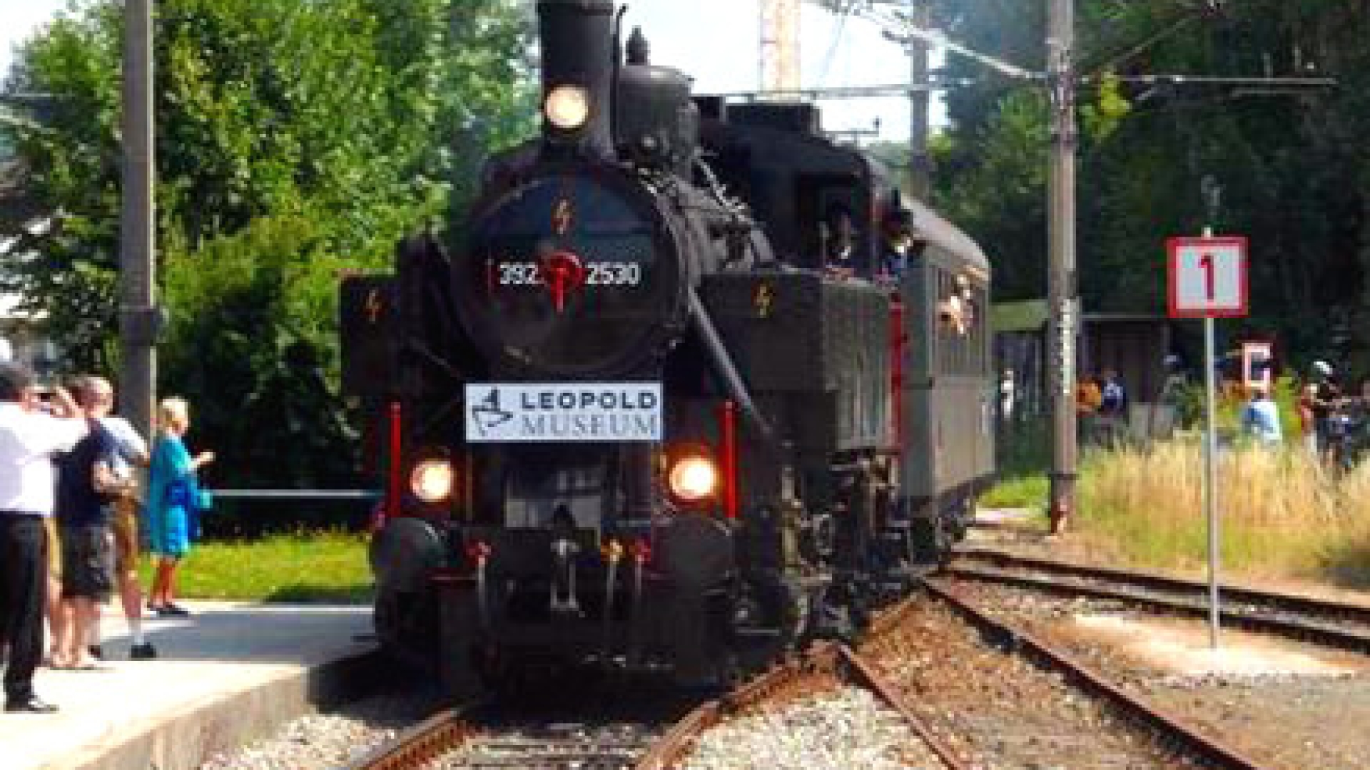 Dampflok füllen, Bahnhof Kammer