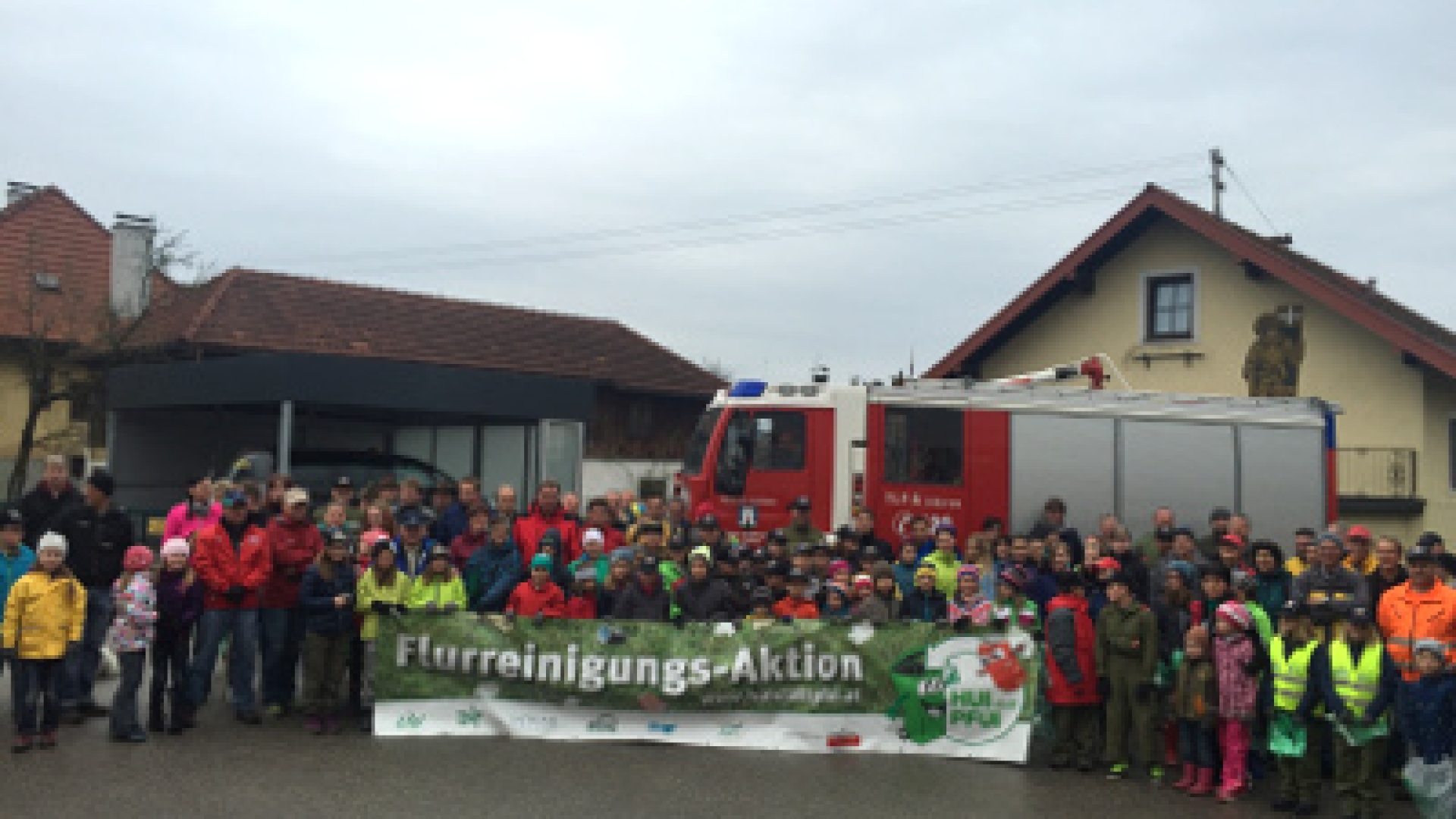 Flurreinigungsaktion der Gemeinde