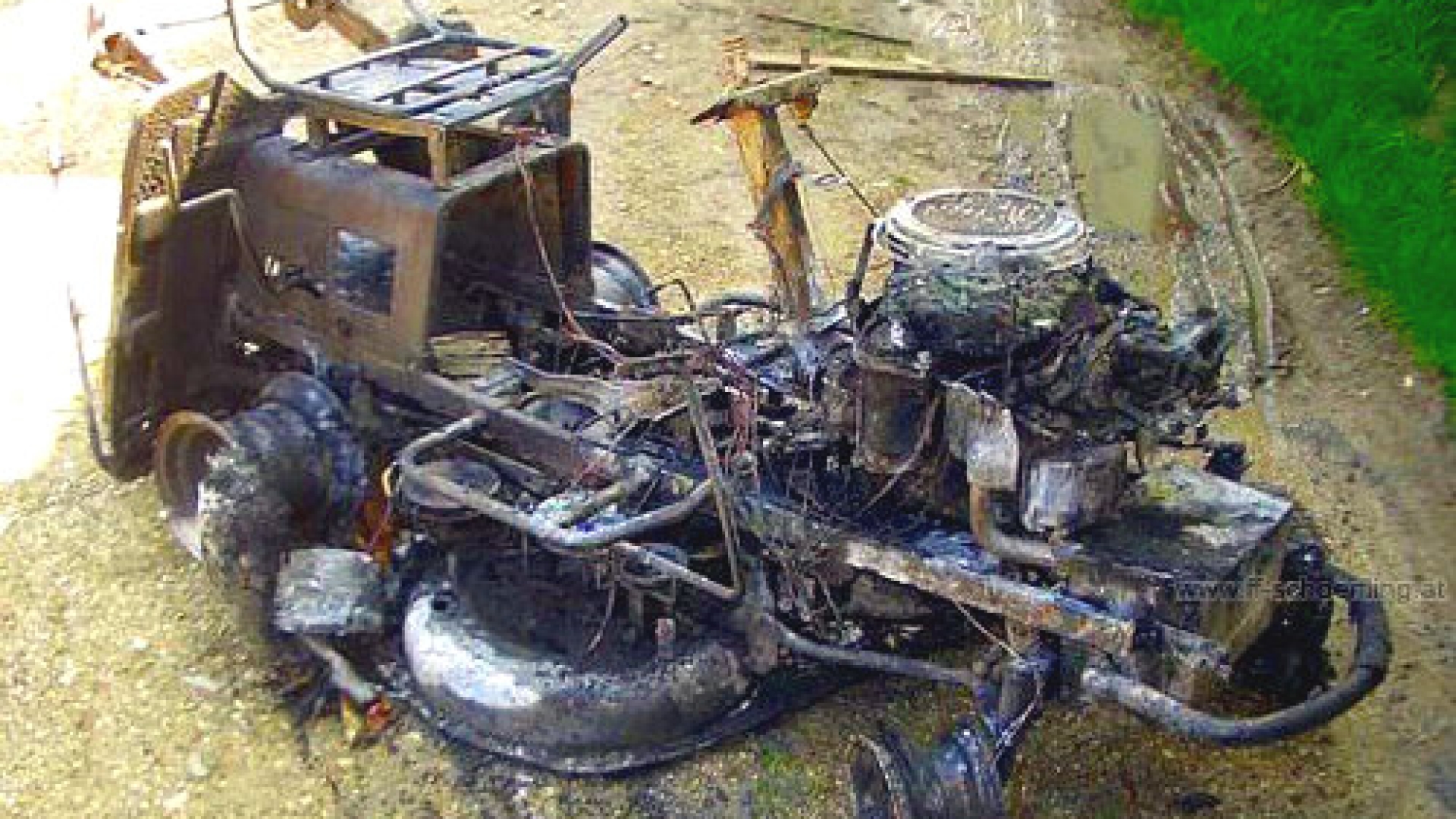 Scheunenbrand in Steinbach