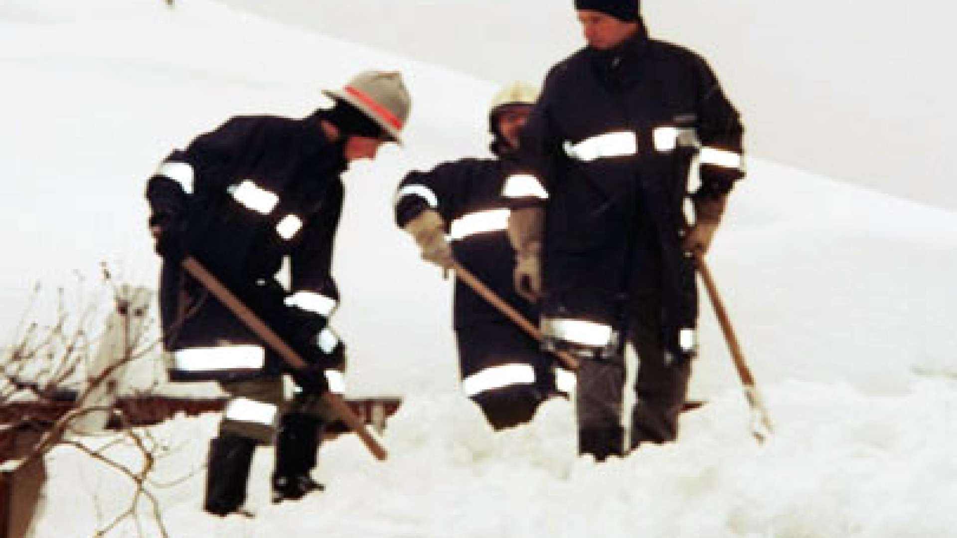 Abräumen mehrer Dächer