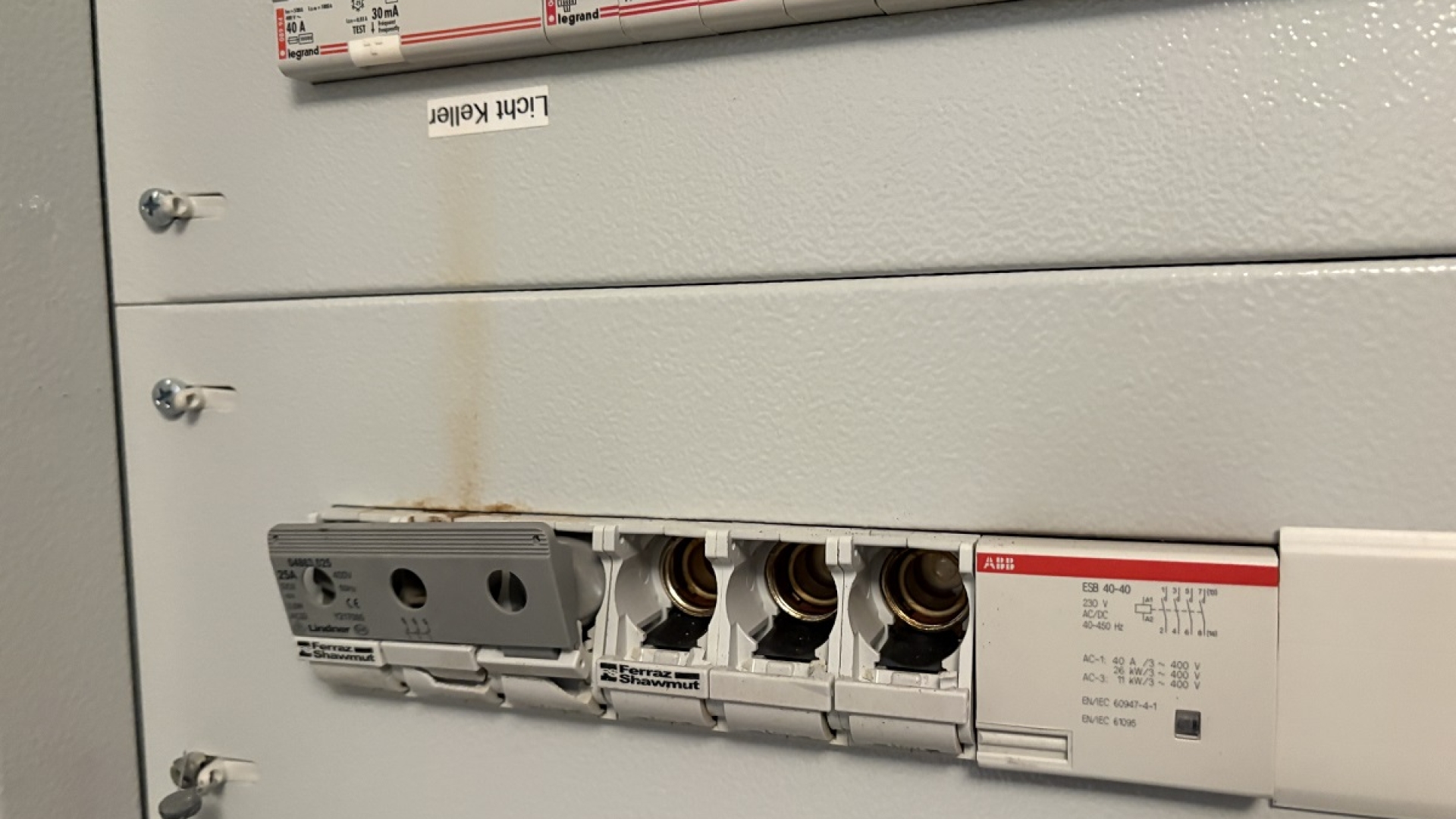 Elektro-Verteilerbrand in Oberhehenfeld