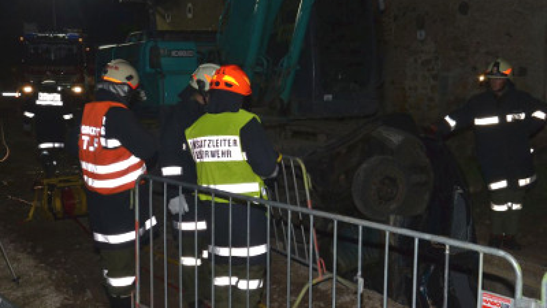 Verkehrsunfall Übung