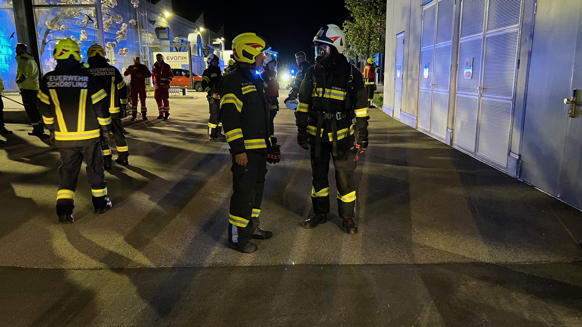 Elektrobrand eines Industriebetriebes