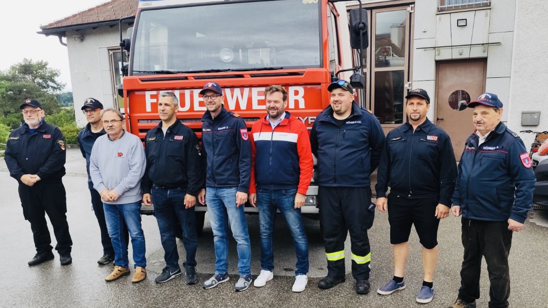 Übergabe unseres TLF